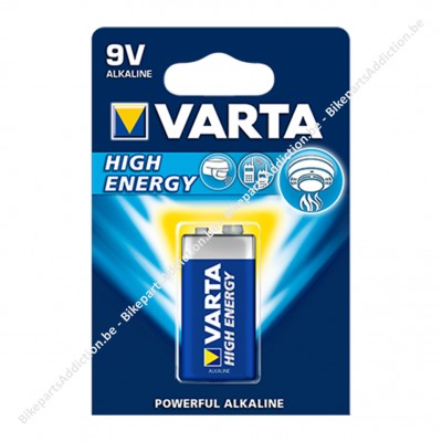 BATTERIJ VARTA 9V BLOK BATTERIJ VARTA 9V BLOK