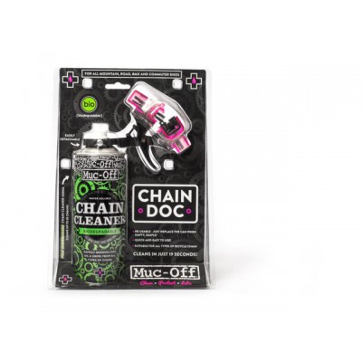 Muc-Off Chain Cleaner + Chain Doc Kettingreiniger 400ML Muc-Off Chain Cleaner + Chain Doc Kettingreiniger 400ML