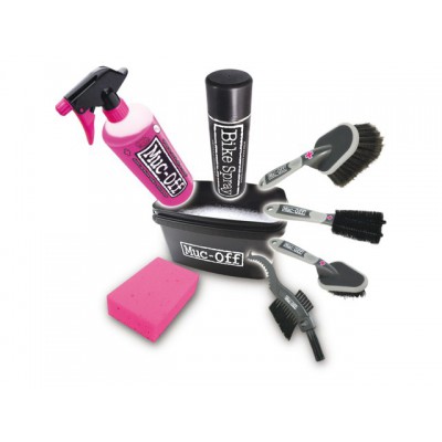 Muc-Off 8 in 1 Bicycle Cleaning Kit Reinigingspakket Muc-Off 8 in 1 Bicycle Cleaning Kit Reinigingspakket