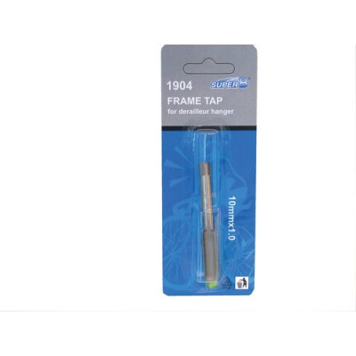 TAP VOOR ACHTERDERAILLEUR 10MM X 1.0 SUPER - B16 TAP VOOR ACHTERDERAILLEUR 10MM X 1.0 SUPER - B16
